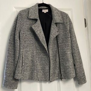 Petite womens moto jacket